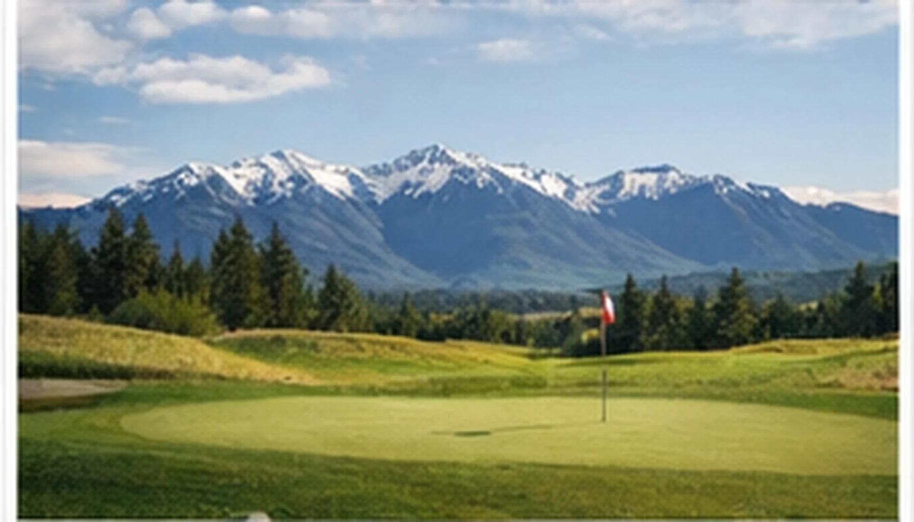 Clubhouse with mountain views